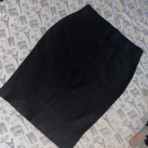 Midi skirt black